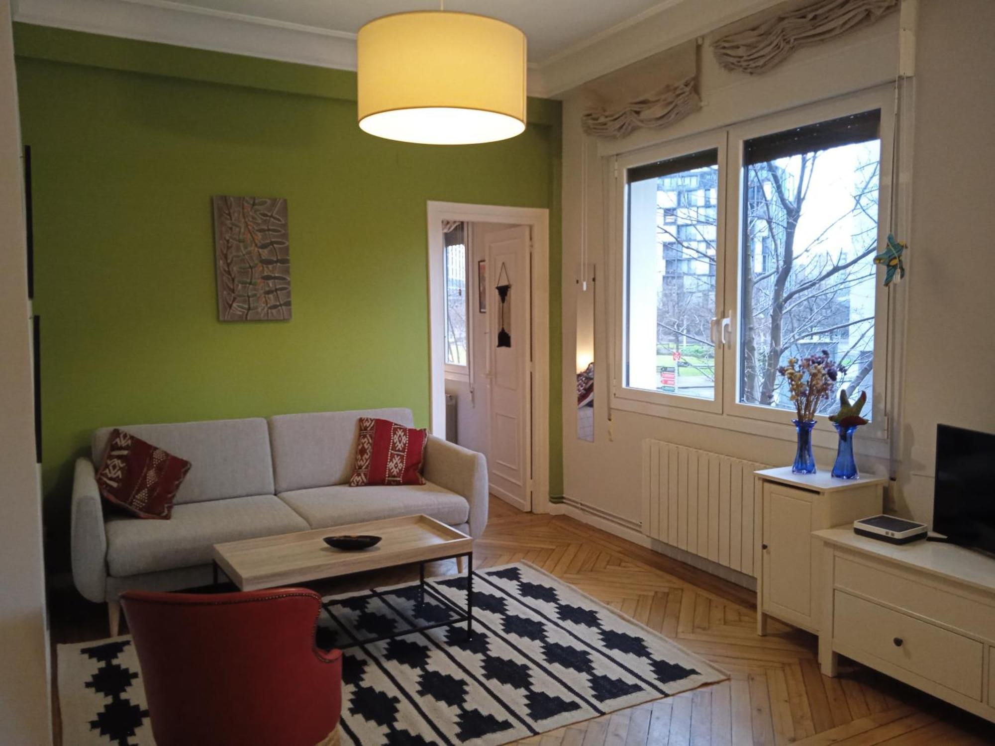 Apartamento Guggenheim Centrico Y Confortable Bilbao Eksteriør bilde