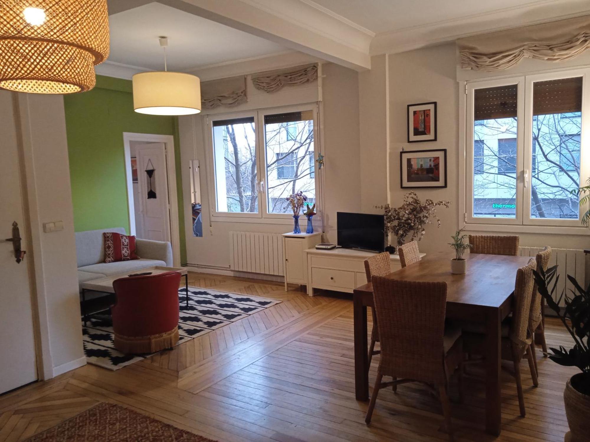Apartamento Guggenheim Centrico Y Confortable Bilbao Eksteriør bilde